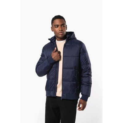 Unisex recycled ribstop jacket with hood